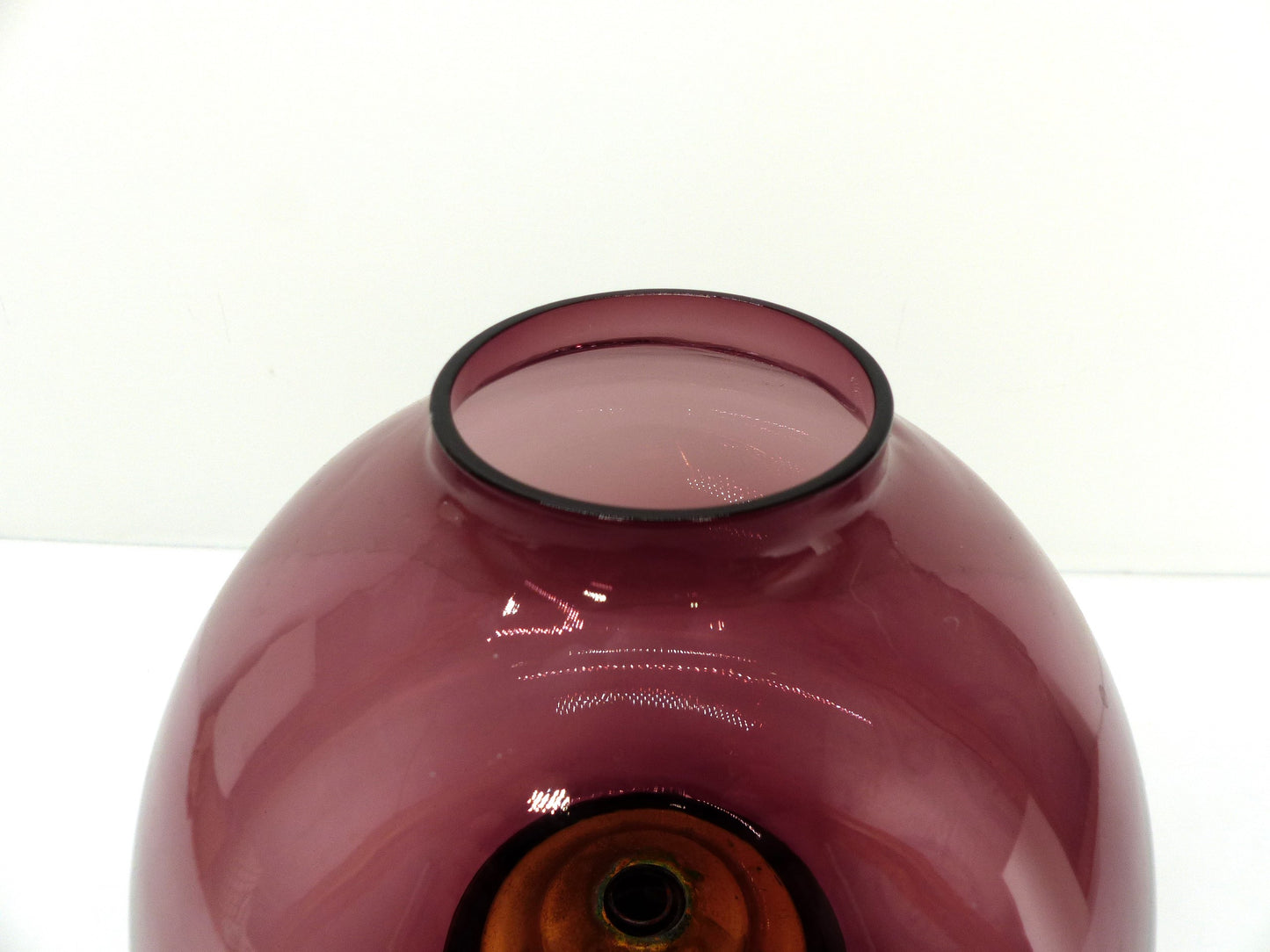 Bougeoir scandinave Hans-Agne Jakobsson Claudia violet L102/32 1960