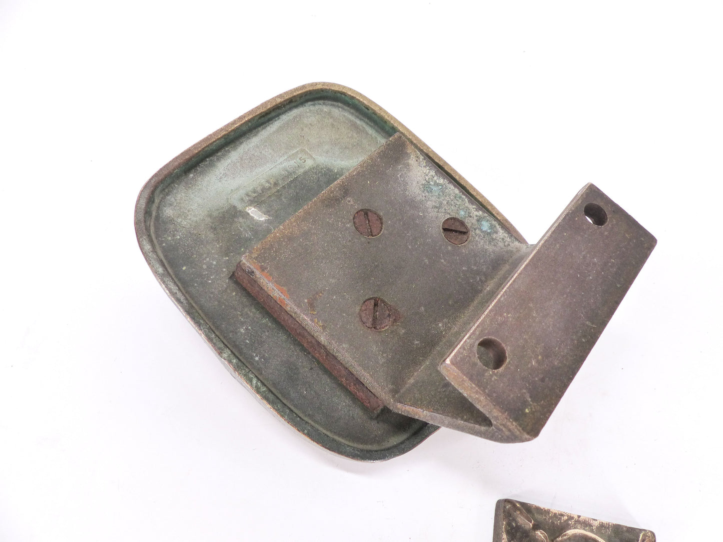 POIGNÉE DE PORTE BRUTALISTE ALPAN EN BRONZE 1960