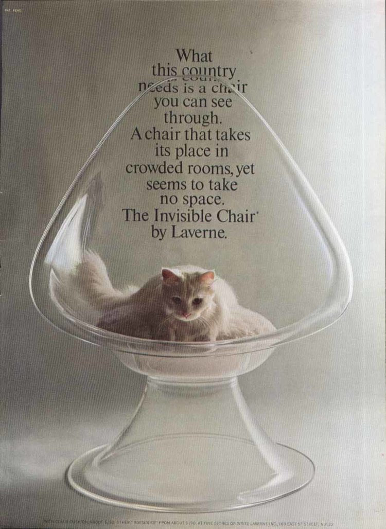 LILY CHAIR LAVERNE 1967