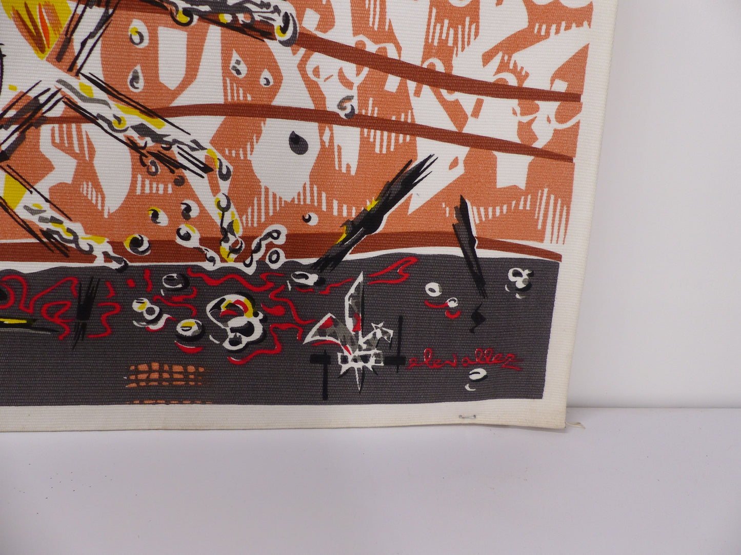 Tapisserie au Coq Delevallez 1967