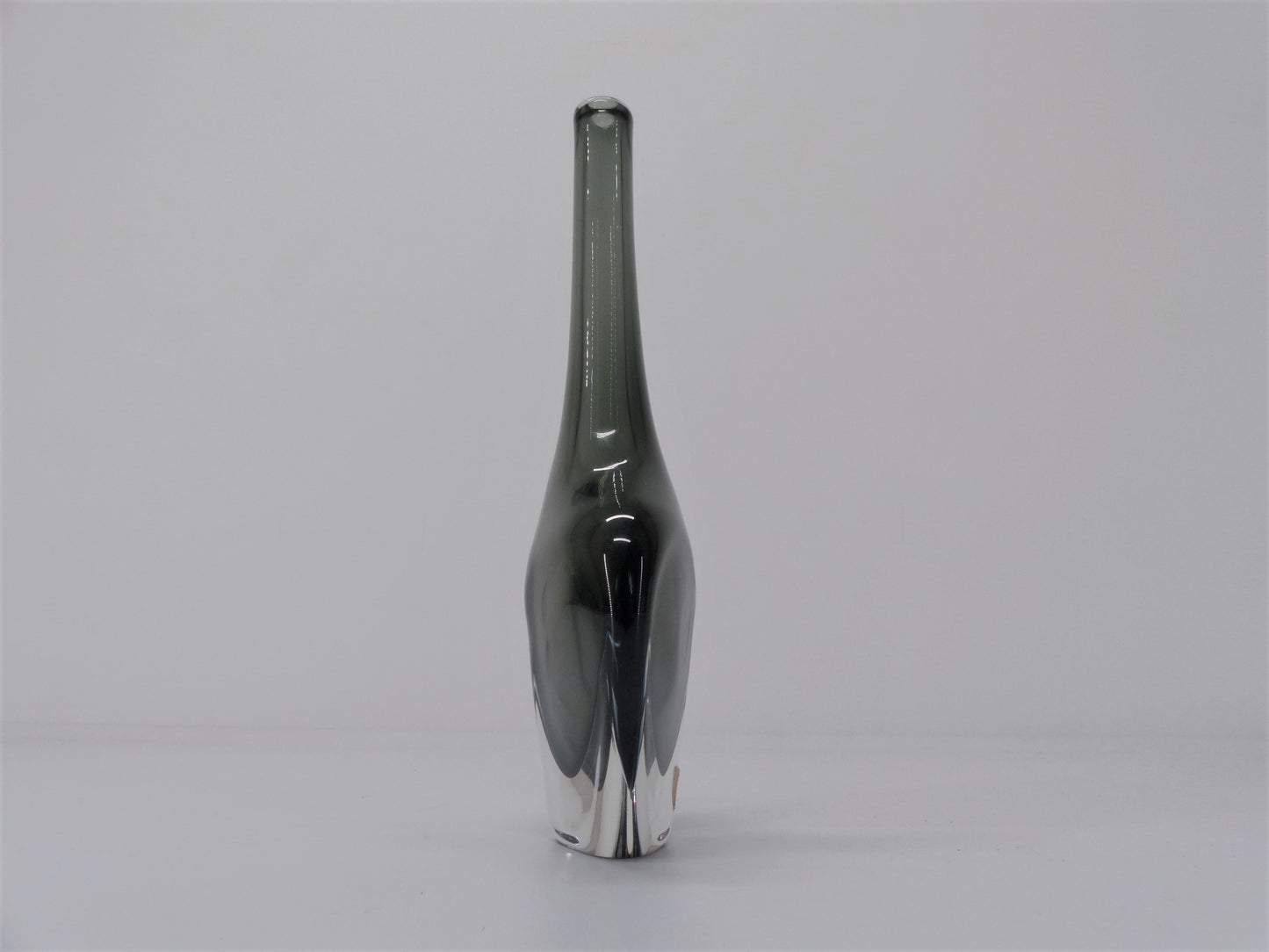 VASE SOMMERSO SCANDINAVE NILS LANDBERG POUR ORREFORS