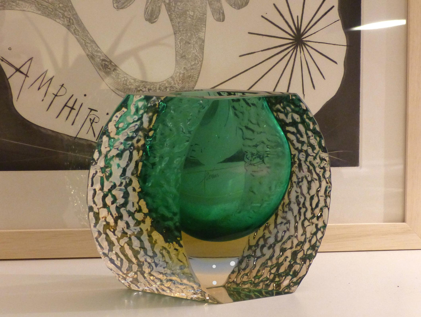 VASE SOMMERSO ALESSANDRO MANDRUZZATO 1960