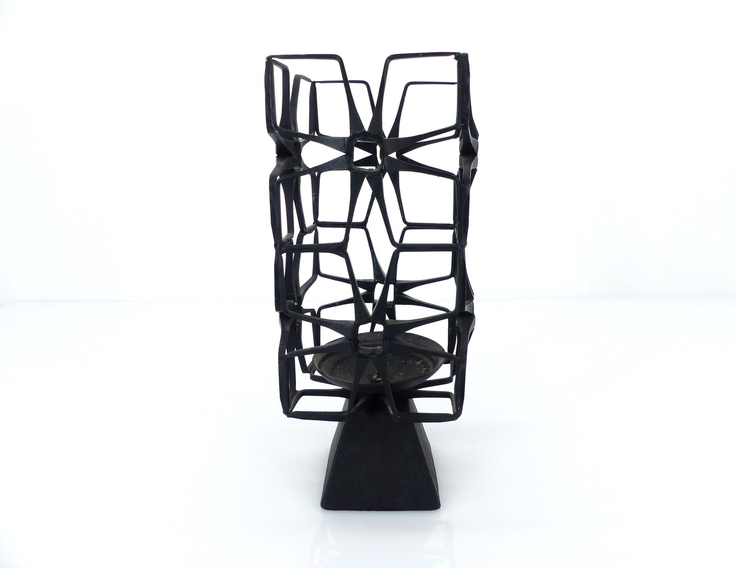 Bougeoir brutaliste en fer forgé, Bruce Weir, Écosse, circa 1960