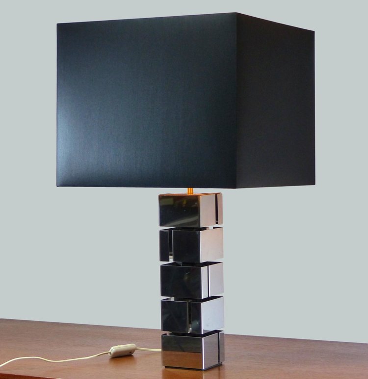 LAMPE DE TABLE SPACE AGE CURTIS JERE 1970