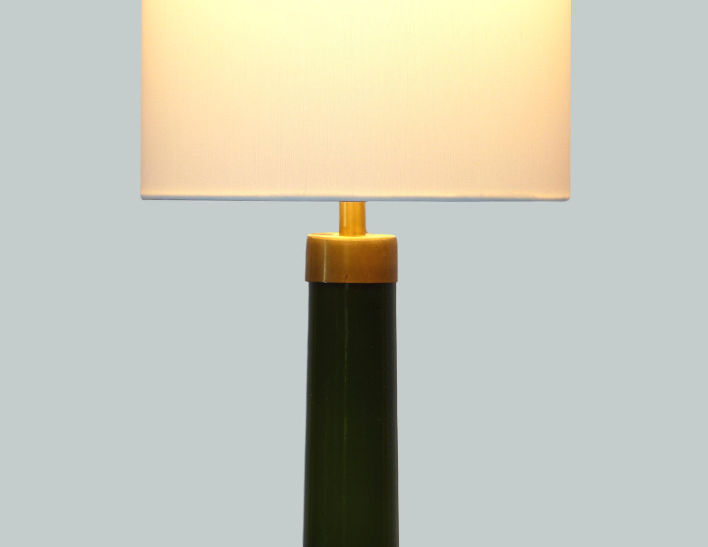 LAMPE SCANDINAVE EN VERRE HOLM SORENSEN 1960