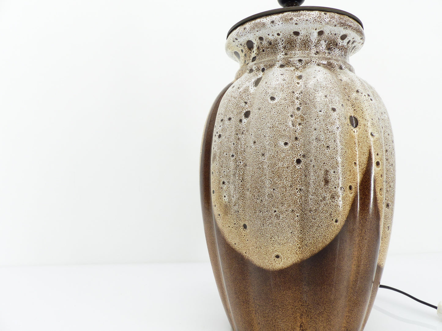 Lampe en céramique fat lava West Germany 1970 – Scheurich 292-34
