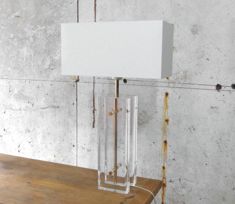 LAMPE PLEXIGLASS VINTAGE