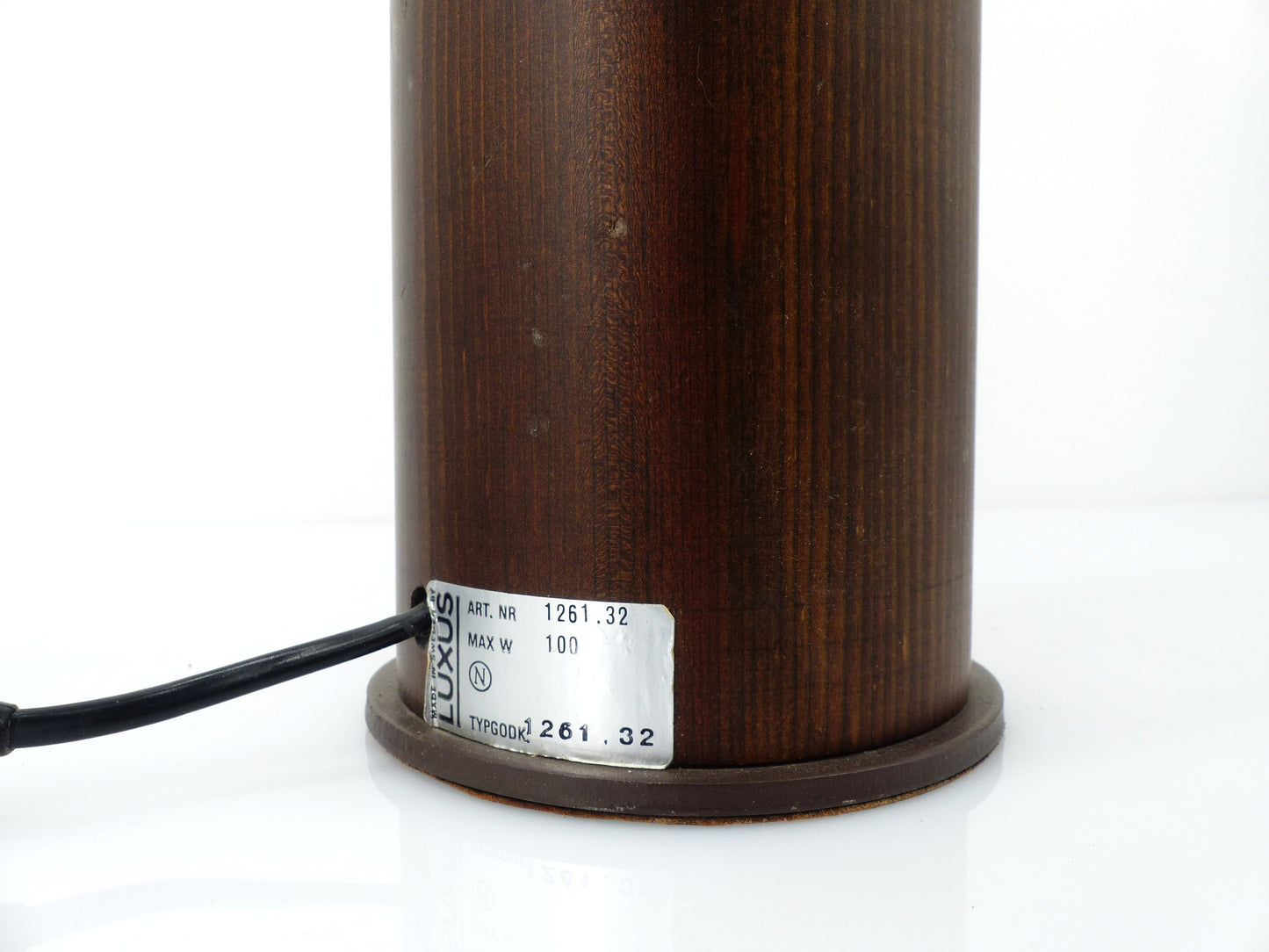 Paire de lampes de table scandinaves en pin par Uno Kristiansson pour Luxus, Suède, circa 1965