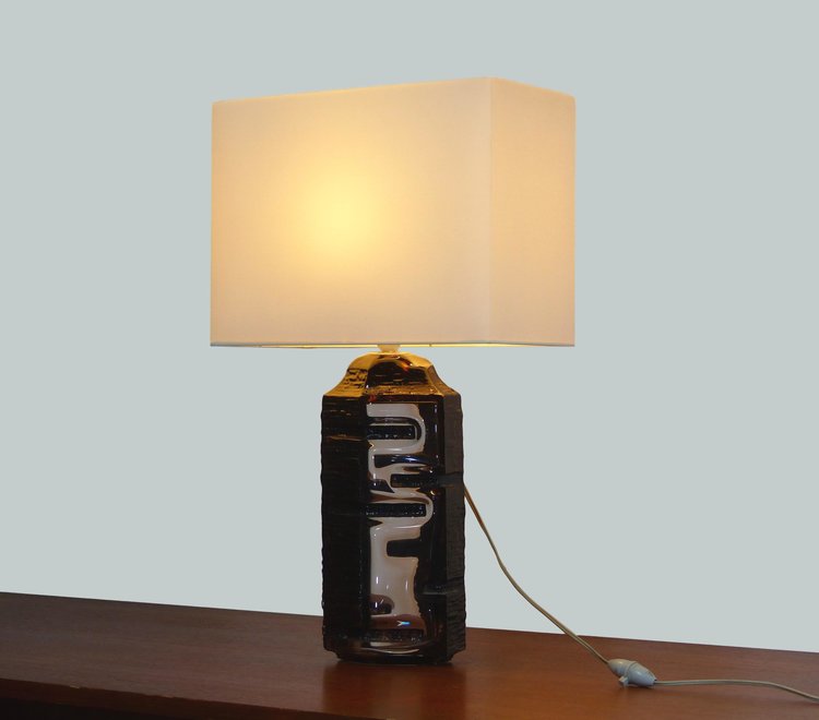 LAMPE DAUM EN CRISTAL PAR CESAR 1970