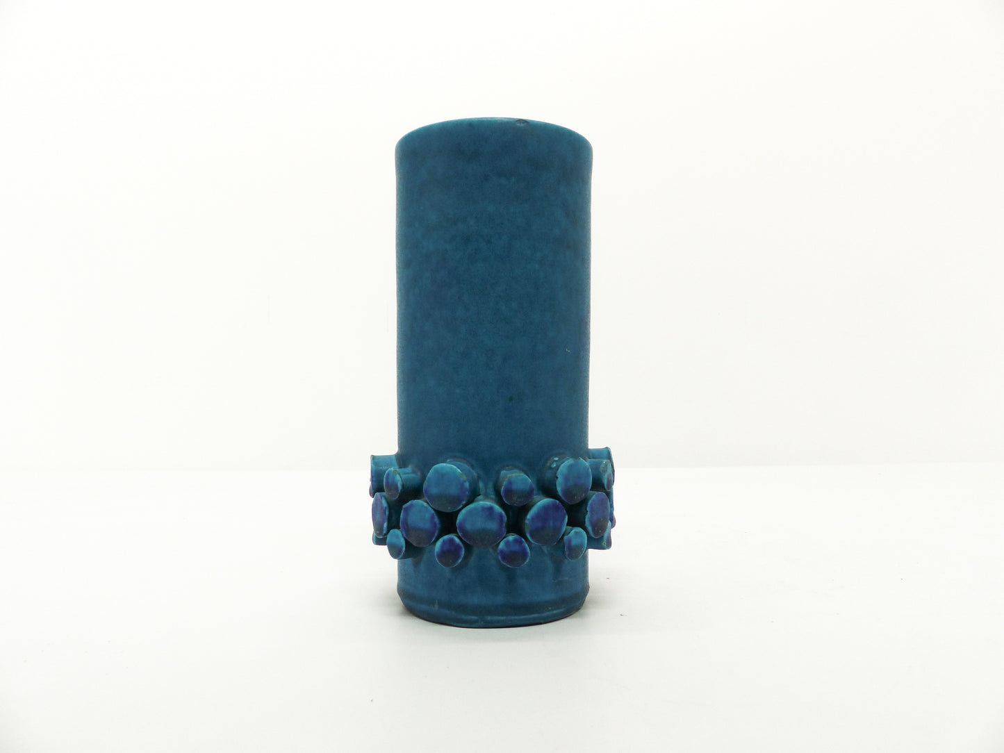 Vase Ceralux bleu Hans Welling - Ceramano 1960