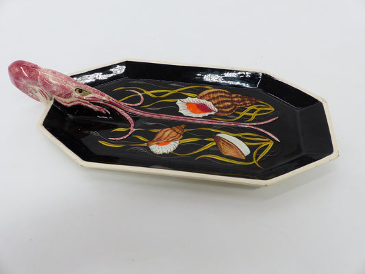 Henriot Quimper shellfish serving dish