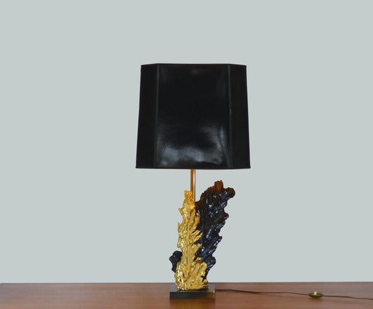 TABLE LAMP BASE SIGNED PHILIPPE CHEVERNY