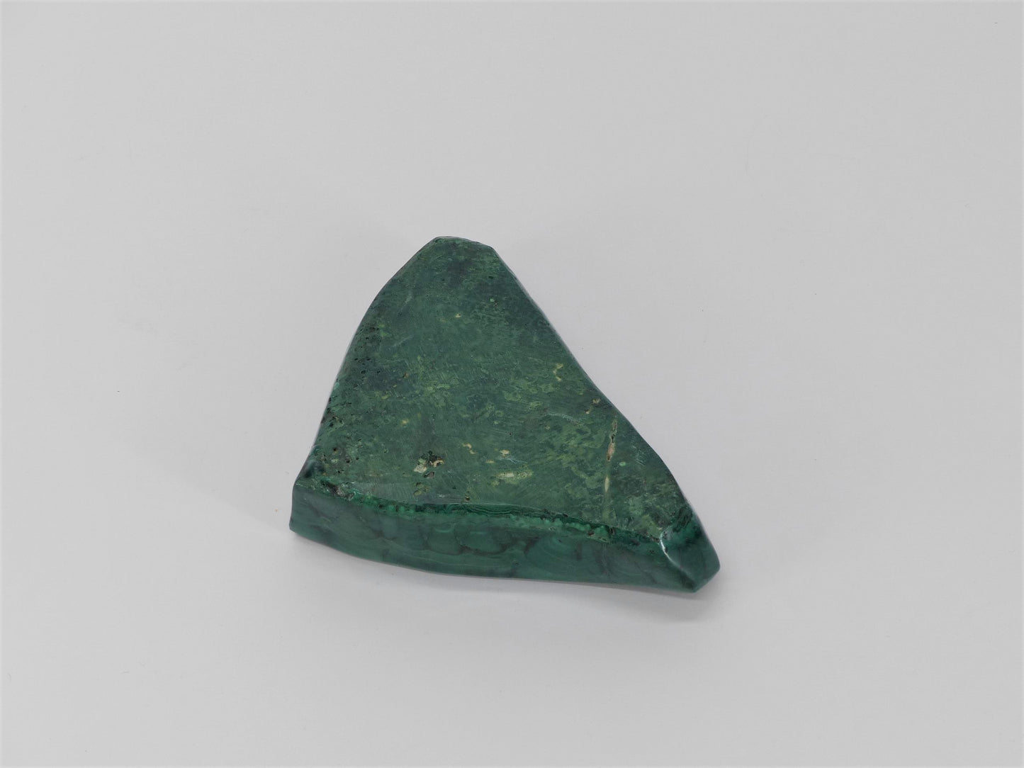 CENDRIER VIDE POCHE MALACHITE TRIANGLE VINTAGE