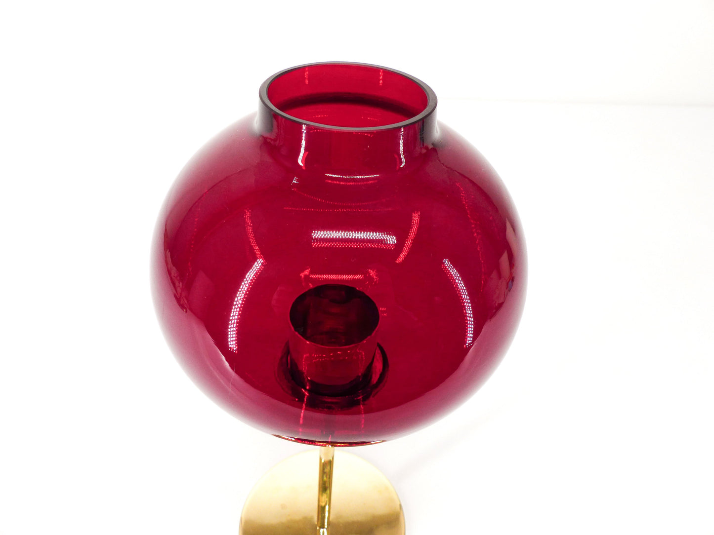 Hans-Agne Jakobsson AB Markaryd NR135 candle holder red 28 cm