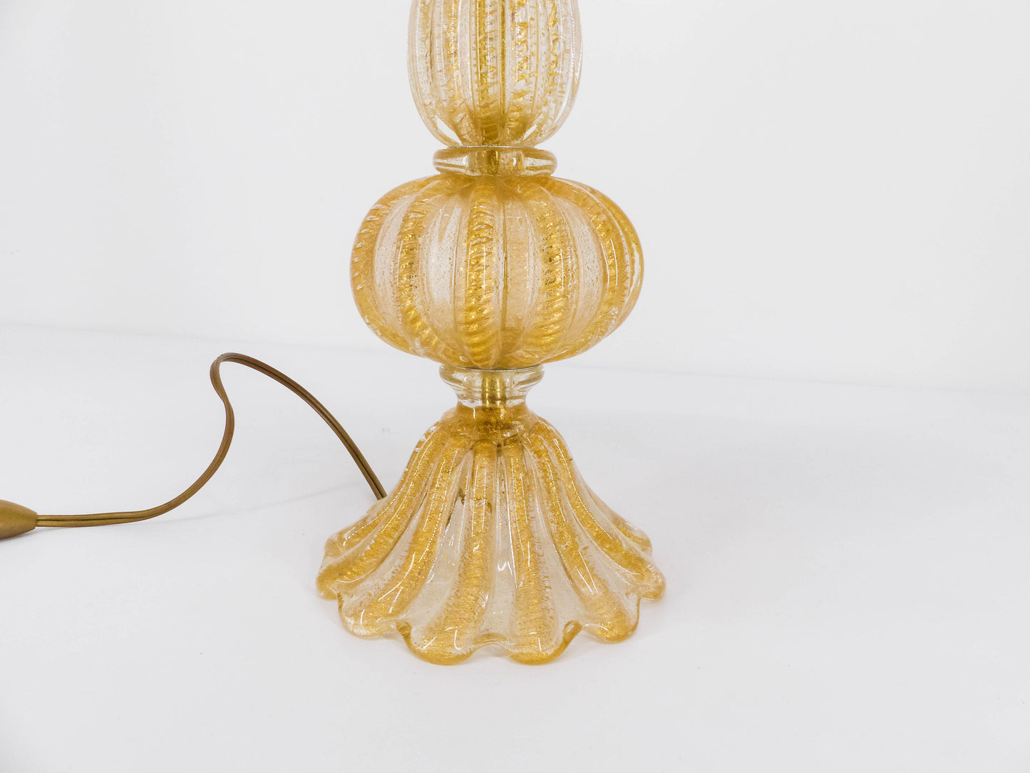 Pied de lampe Murano Barovier et Toso 1960