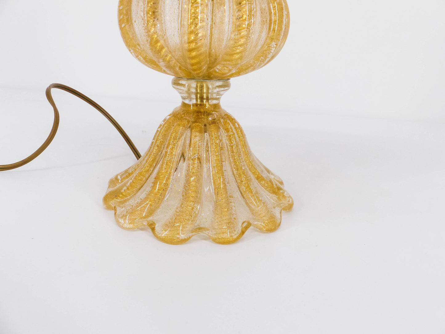 Pied de lampe Murano Barovier et Toso 1960