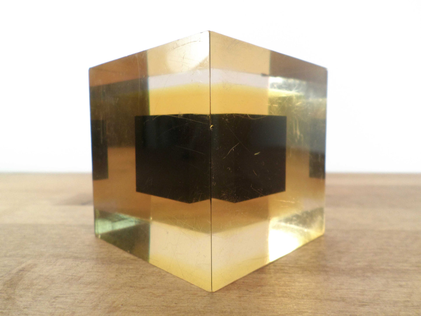 Enzo Mari CUBO 3018C Resin Kinetic Cube