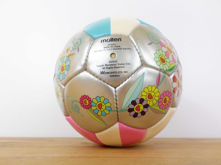 BALLON DE FOOTBALL FLOWER BALL TAKASHI MURAKAMI