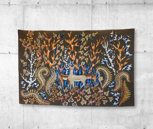 The Deer Tapestry" by Lucien Soulas, 1976