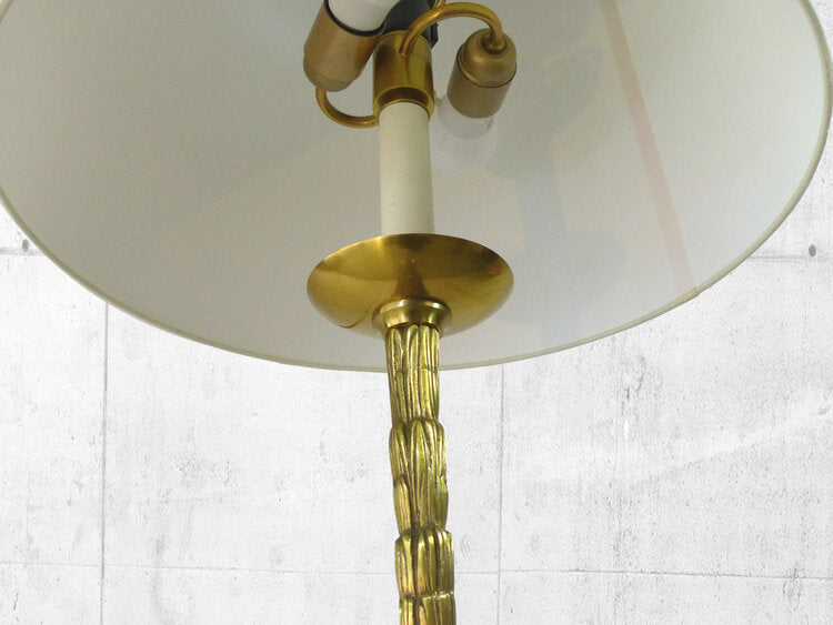  Bronze Floor Lamp by Maison Baguès