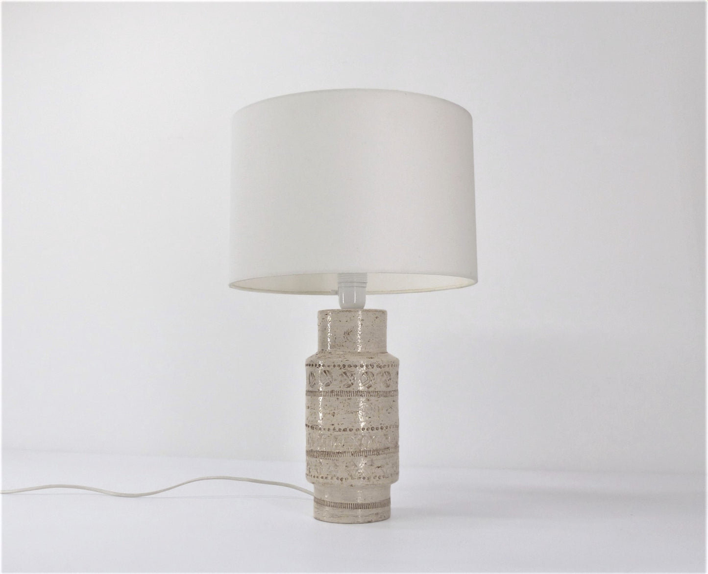 BITOSSI CERAMIC LAMP BASE ALDO LONDI 1960