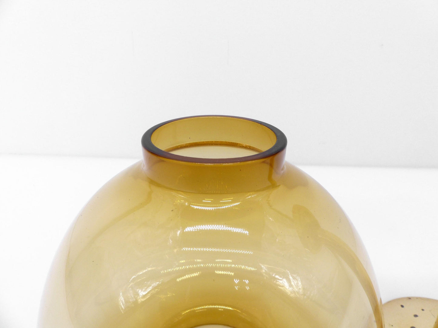 Bougeoir scandinave Hans-Agne Jakobsson Claudia jaune L10232 1960