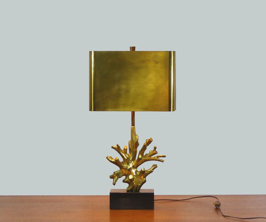  Coral Table Lamp by Maison Charles