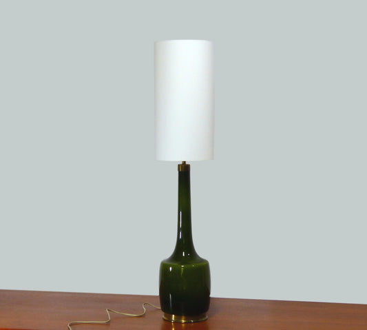 LAMPE SCANDINAVE EN VERRE HOLM SORENSEN 1960