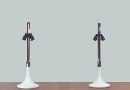 PAIR OF INGO MAURER ML3 XXL LAMP FEET