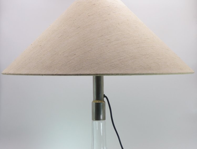 LAMPE DE TABLE VINTAGE EN VERRE INGO MAURER