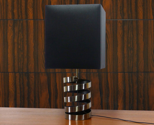 Lampe de bureau spirale de Jacques Charpentier  1972