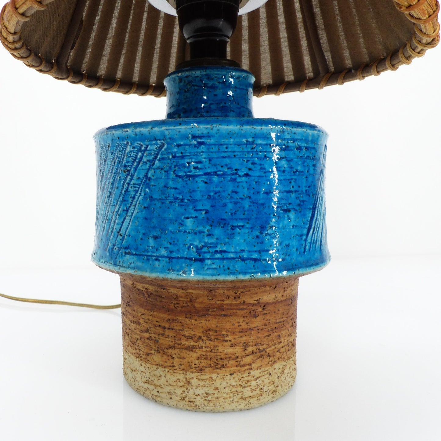 Lampe de bureau ou de chevet en céramique scandinave, Inger Persson pour la manufacture suédoise Rörstrand 1960