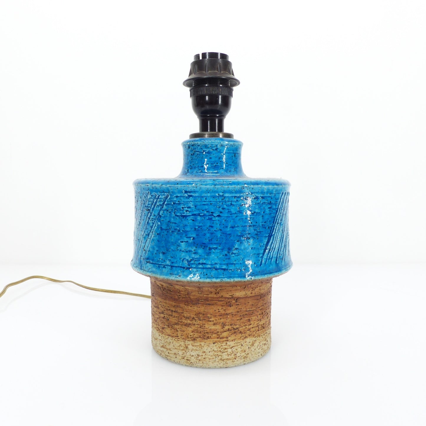 Lampe de bureau ou de chevet en céramique scandinave, Inger Persson pour la manufacture suédoise Rörstrand 1960