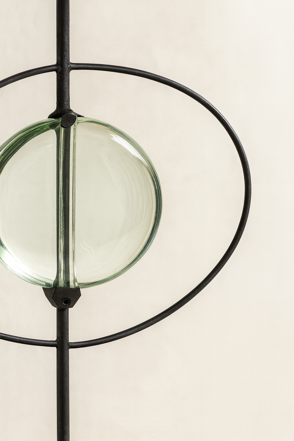 Table lamp in metal and glass, Max Ingrand for Fontana Arte, Italy, 1960