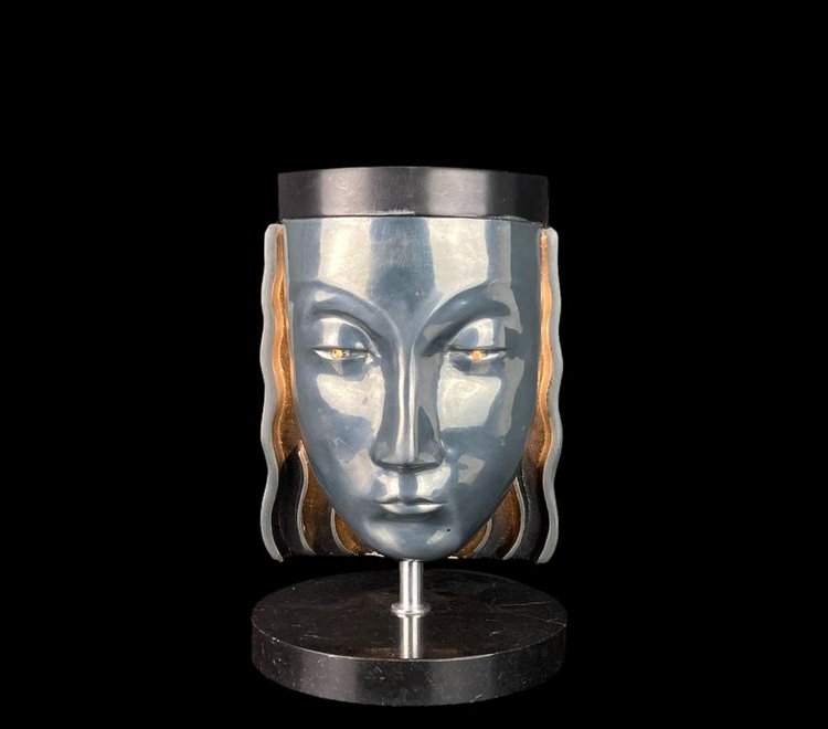 LAMPE VEILLEUSE DE STYLE ART DECO SARSAPARILLA