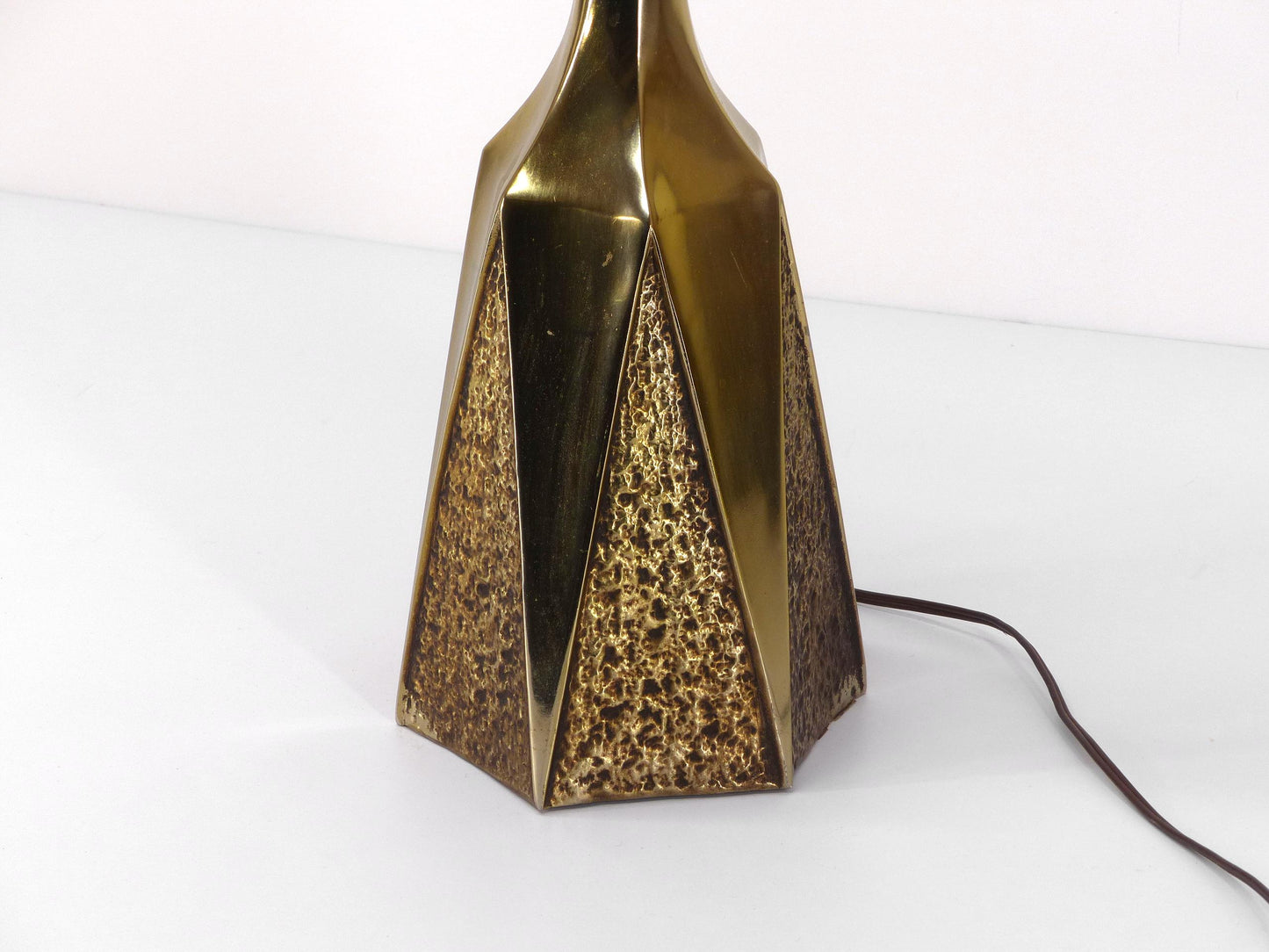 MAISON LAUREL XXL AMERICAN BRUTALIST LAMP STAND 1960