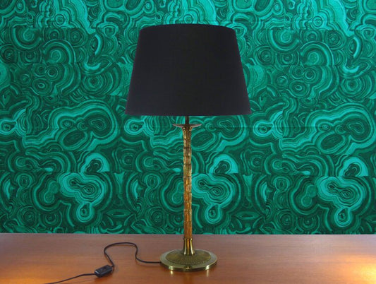  Table lamp from Maison Bagues in gilded bronze, dating back to 1950