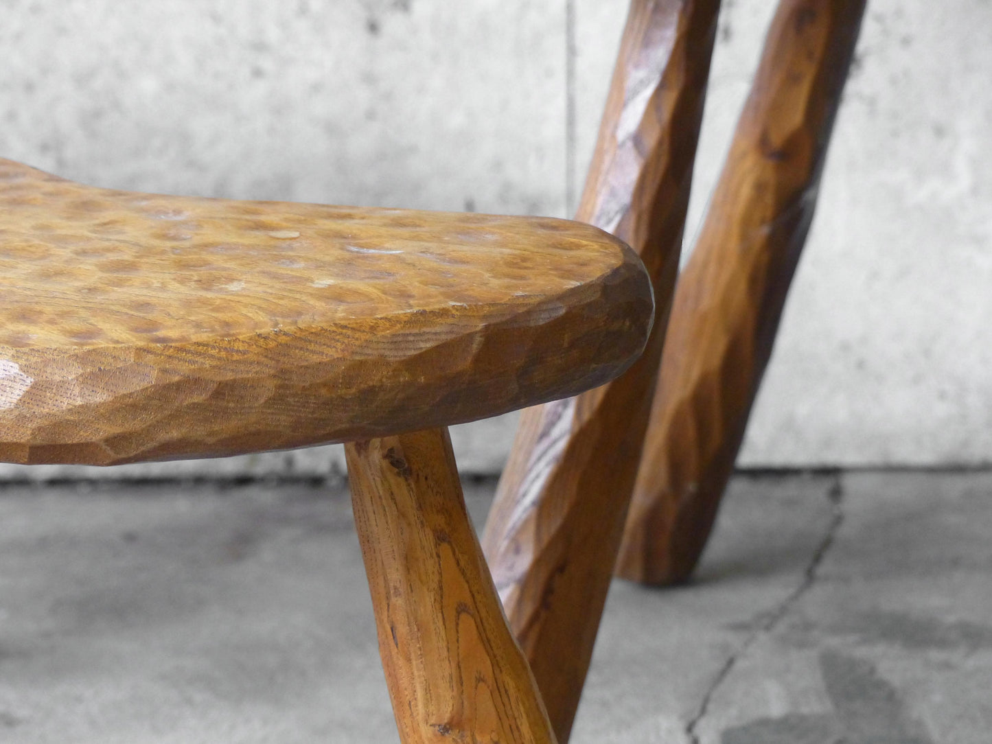 Set of table and stools in the Alexandre Noll style 1950